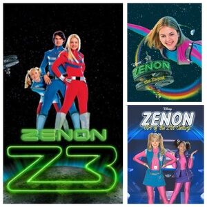 Zenon: all 3 movies DVD Dcom Disney channel made on demand